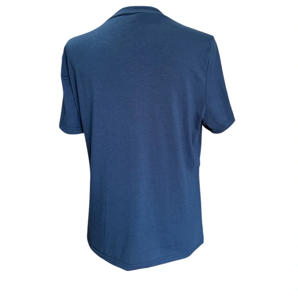 Women's Blue Top - Picture 2 of 2